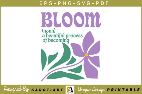 Download Flowers Inspirational SVG PNG Design - Premium Resources